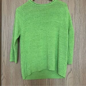 Allison Daley Lime Green Women's Sweater